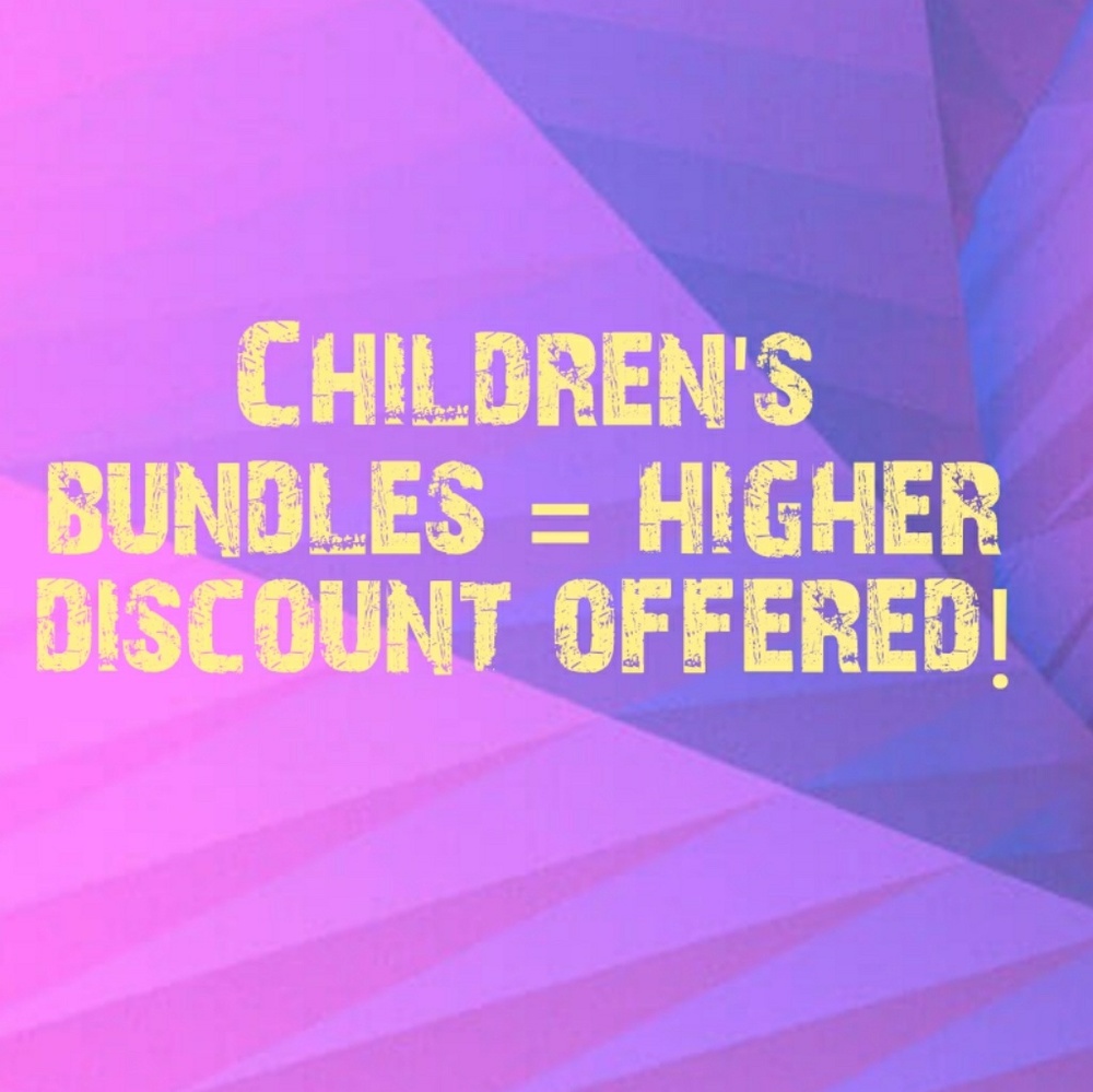Higher discounts on children's clothing